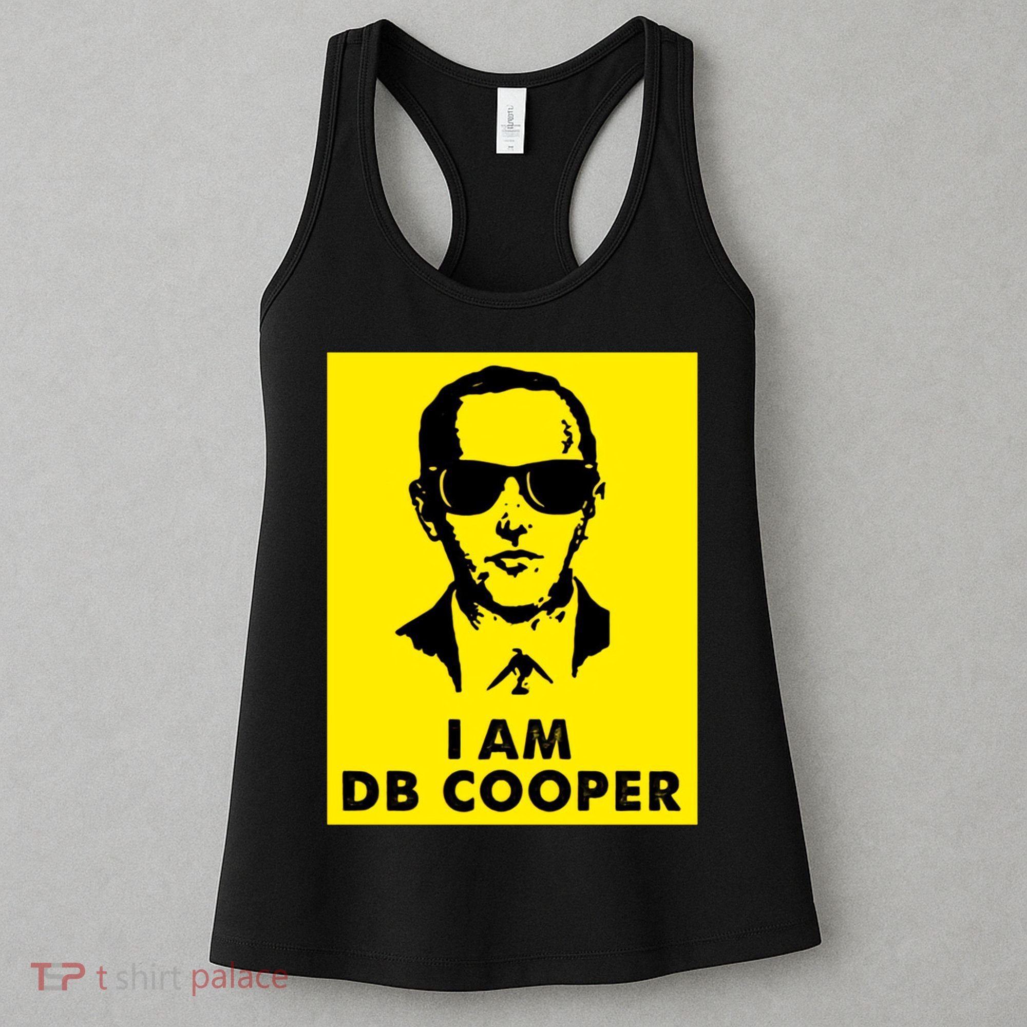 I Am D. B. Cooper Robber Thief Parachute Funny Women's Tank Top