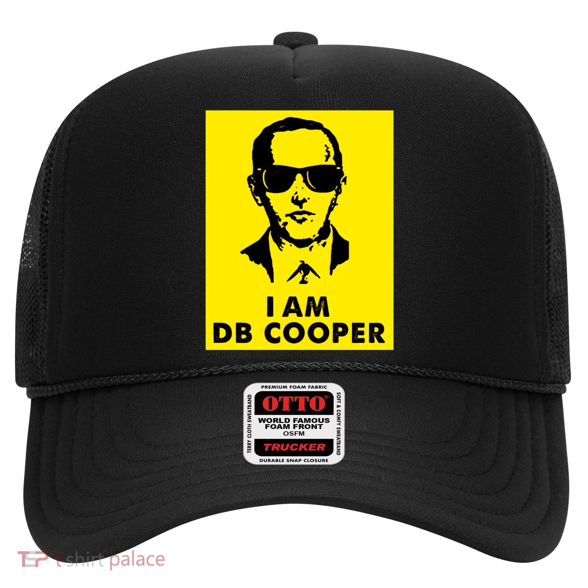 I Am D. B. Cooper Robber Thief Parachute Funny Hat