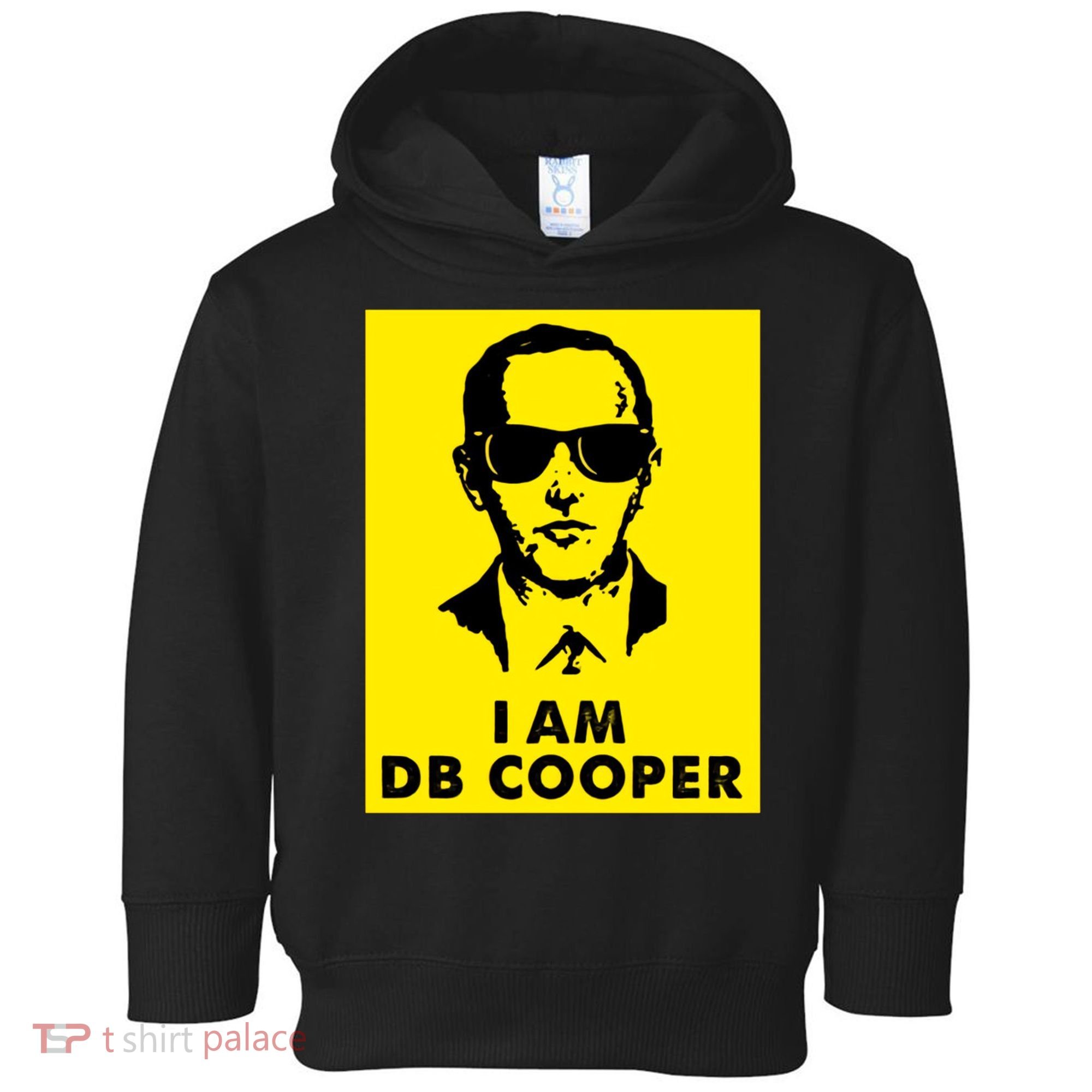 I Am D. B. Cooper Robber Thief Parachute Funny Toddler Hoodie