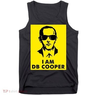 I Am D. B. Cooper Robber Thief Parachute Funny Tank Top
