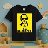 I Am D. B. Cooper Robber Thief Parachute Funny Toddler T-Shirt thumb 3