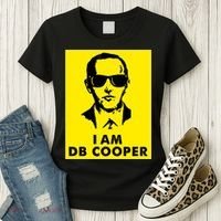 I Am D. B. Cooper Robber Thief Parachute Funny Women's T-Shirt thumb 3