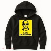 I Am D. B. Cooper Robber Thief Parachute Funny Kids Hoodie thumb 0