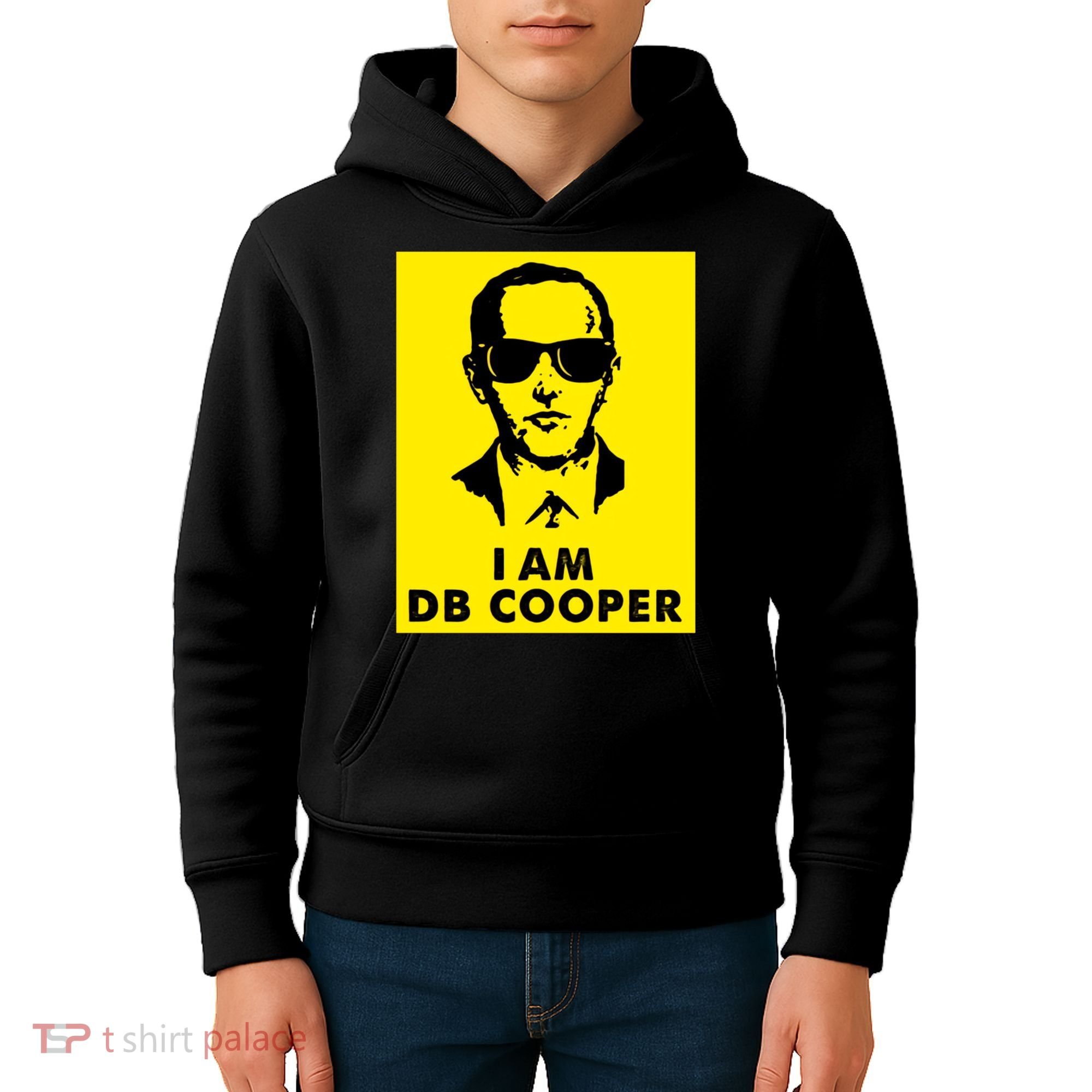 I Am D. B. Cooper Robber Thief Parachute Funny Kids Hoodie