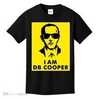 I Am D. B. Cooper Robber Thief Parachute Funny Kids T-Shirt thumb 0