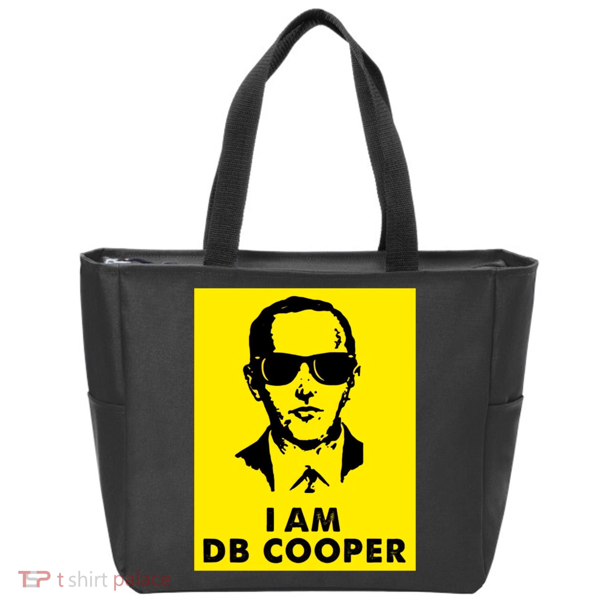I Am D. B. Cooper Robber Thief Parachute Funny Tote Bag