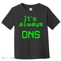 It's Always DNS Toddler T-Shirt thumb 0