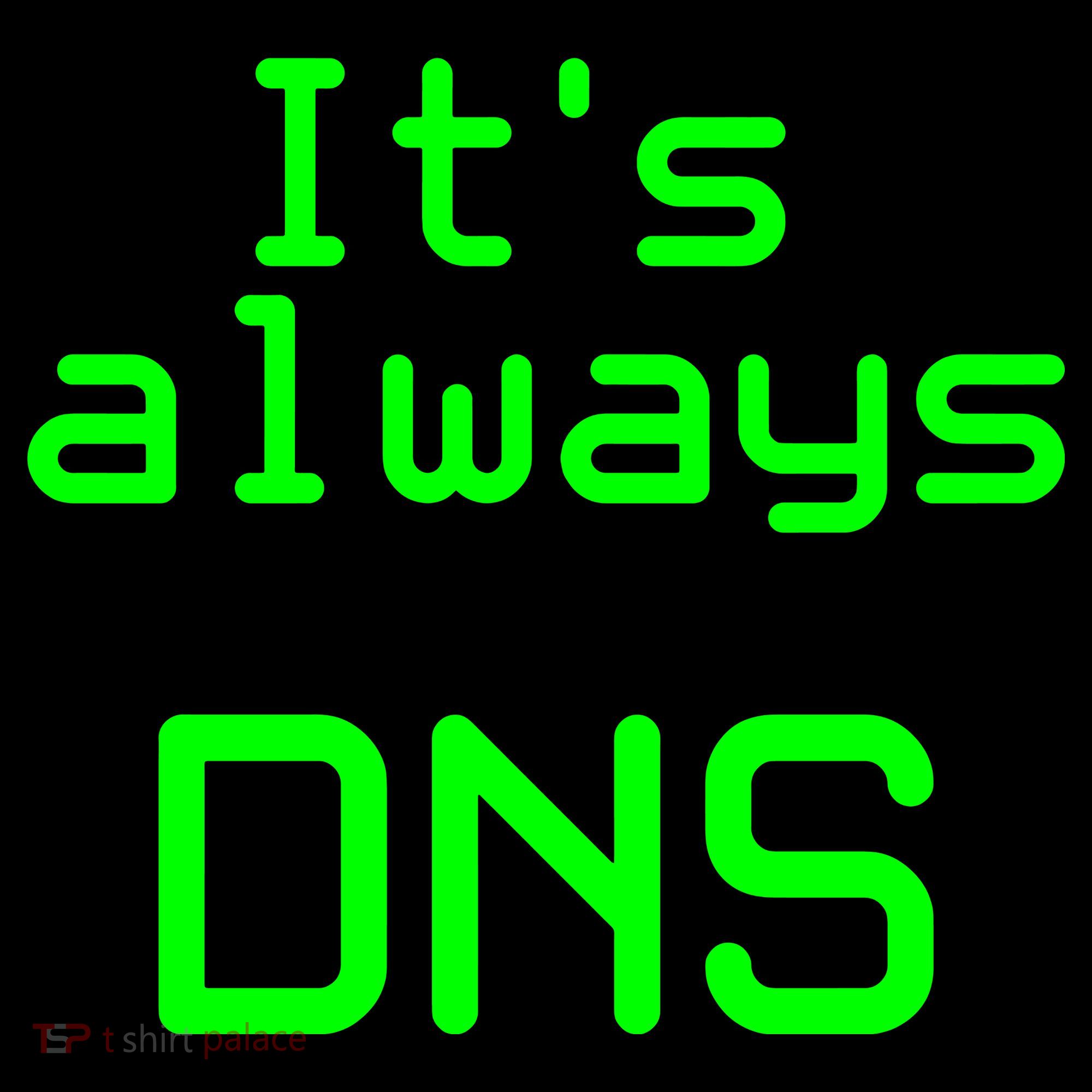 It's Always DNS Women's Long Sleeve Shirt