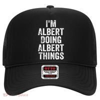 IM Albert Doing Albert Things Personalized First Name Hat thumb 0