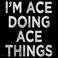 Im Ace Doing Ace Things Mousepad thumb 1