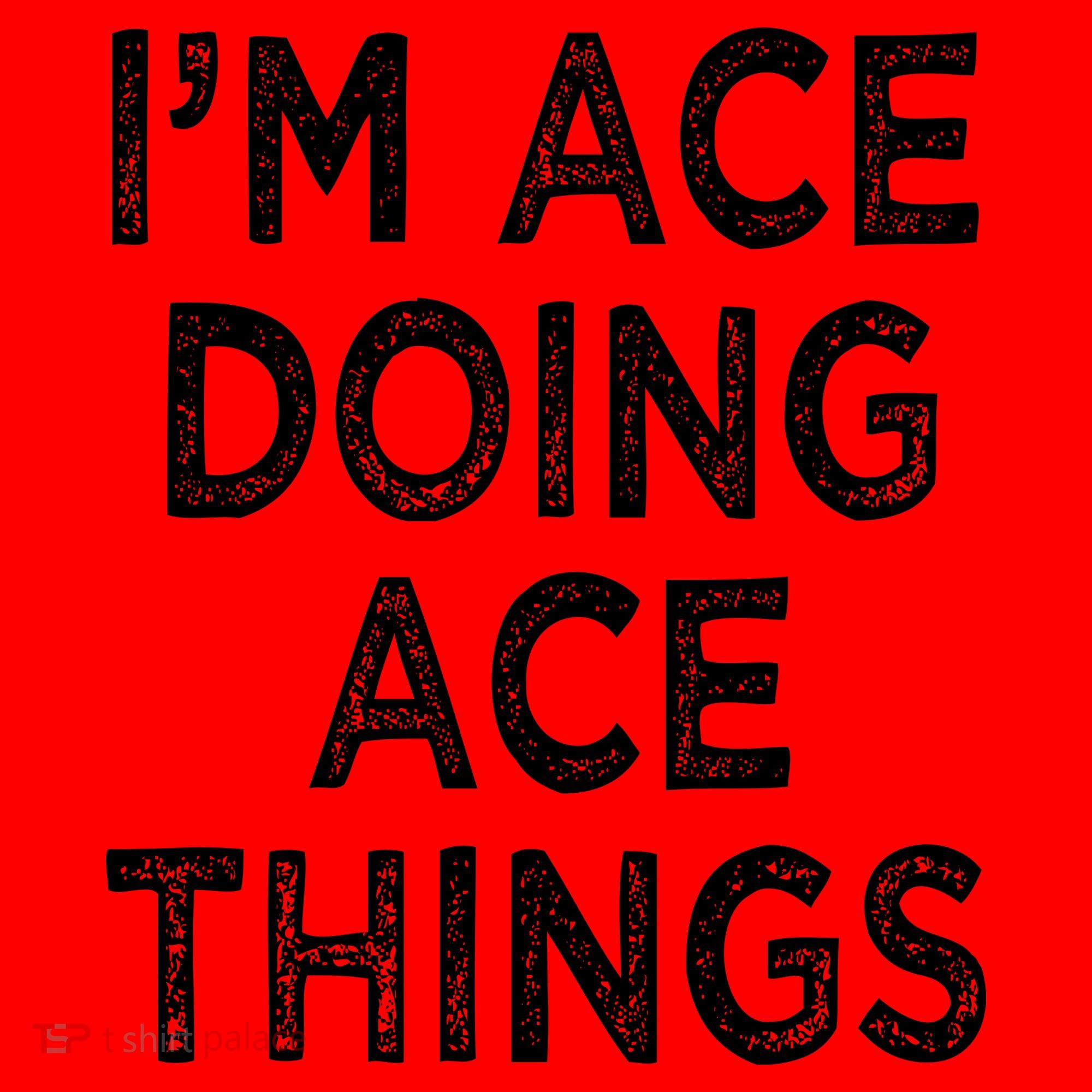 Im Ace Doing Ace Things Santa Hat