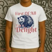 IM A Delight First Of All Vintage Possum T-Shirt thumb 3