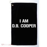 I Am D. B. Cooper Golf Towel thumb 0