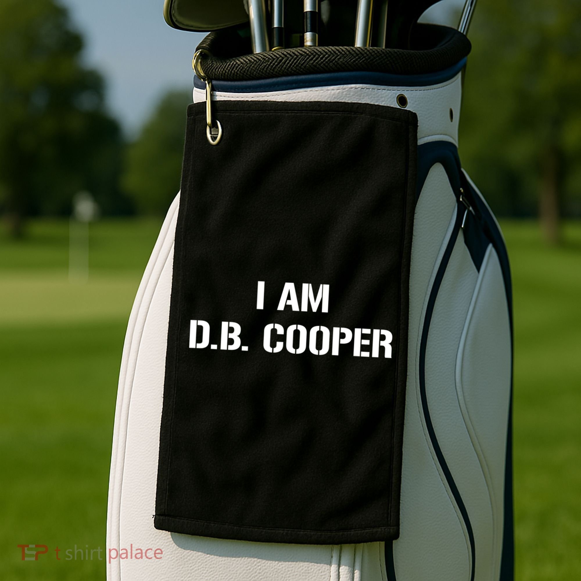 I Am D. B. Cooper Golf Towel