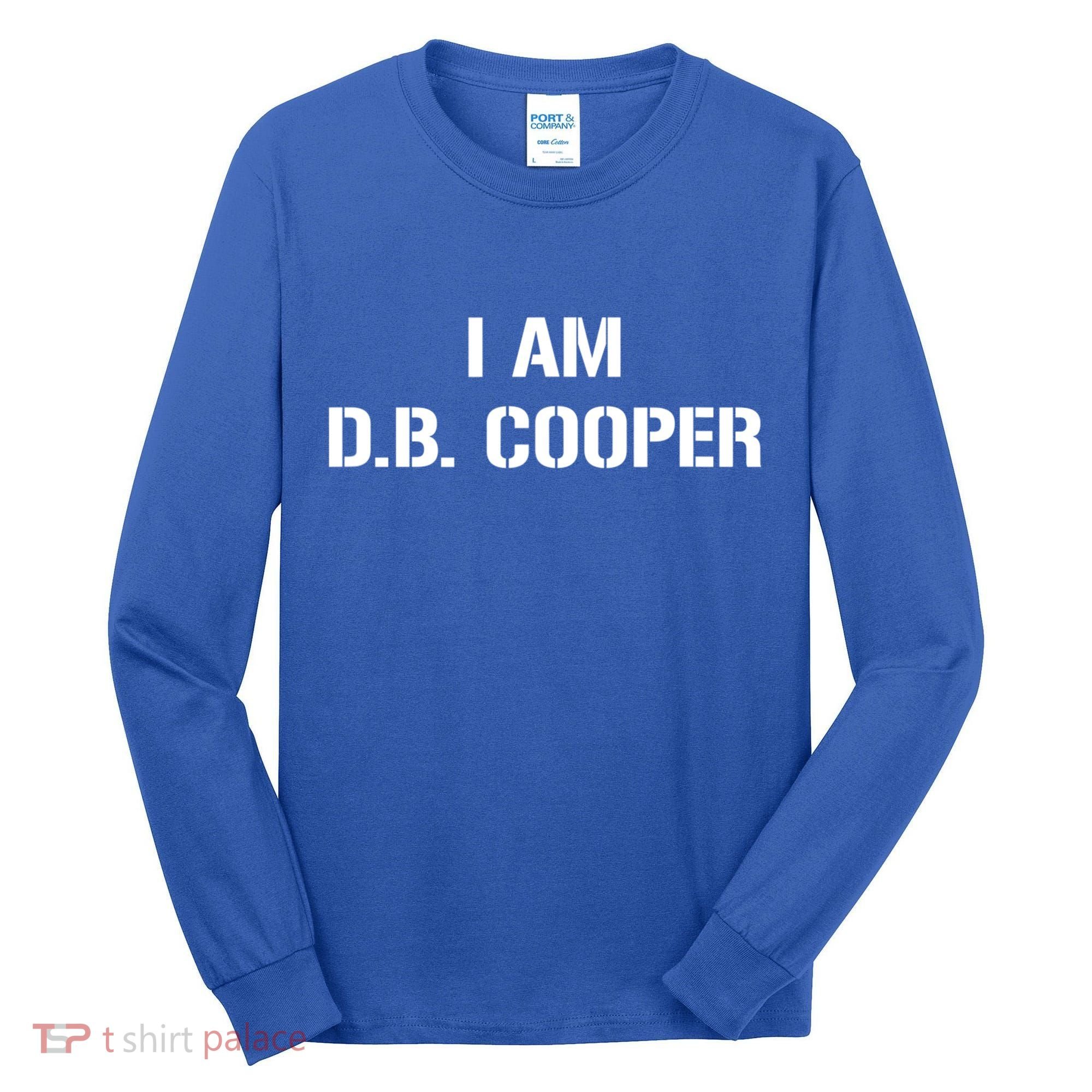 I Am D. B. Cooper Tall Long Sleeve Shirt