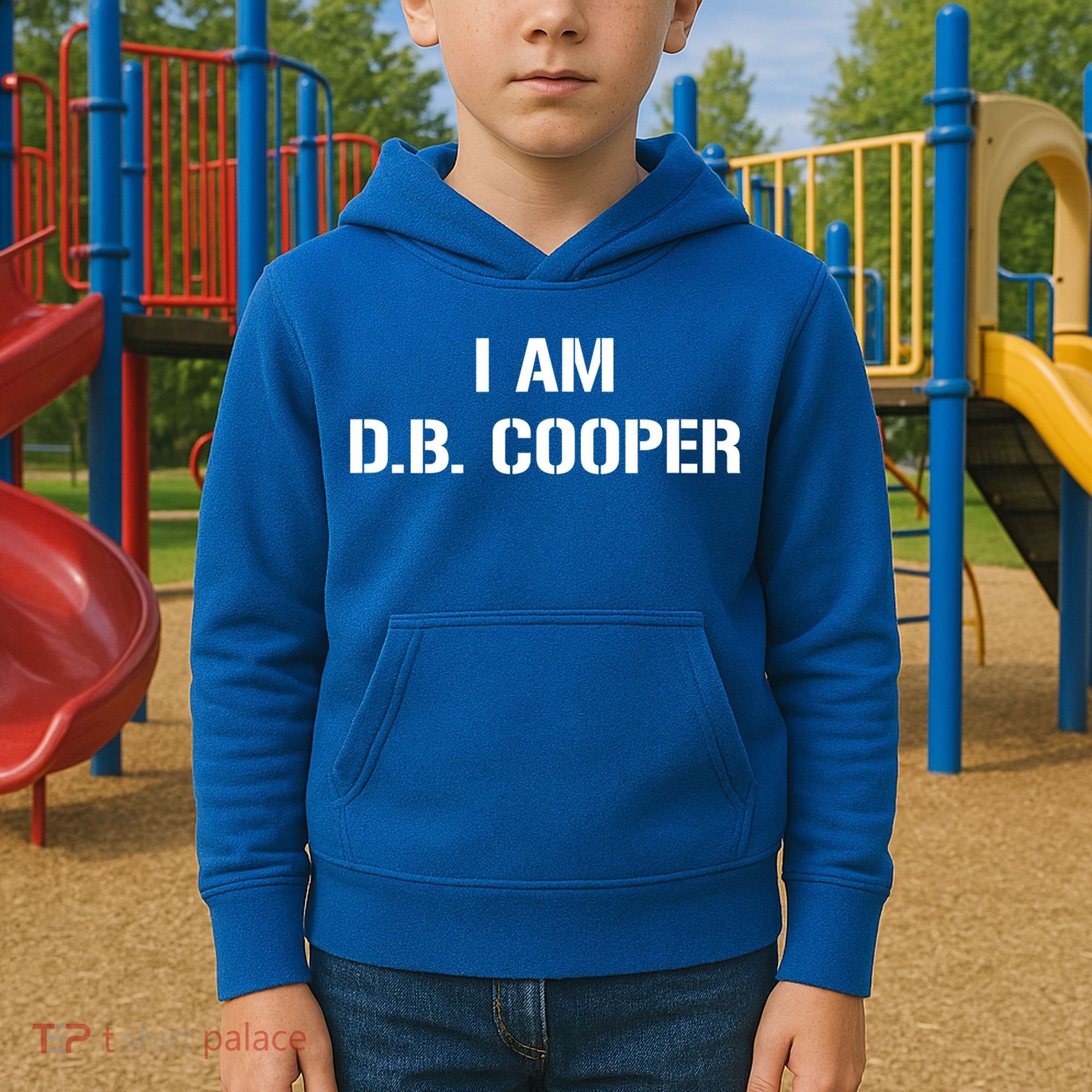 I Am D. B. Cooper Kids Hoodie