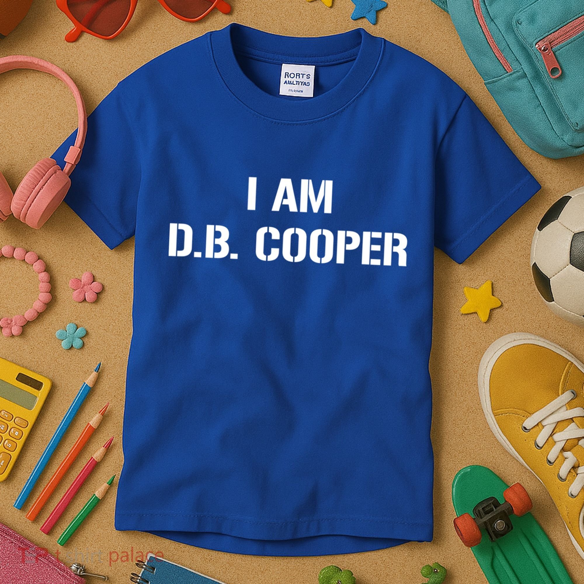 I Am D. B. Cooper Kids T-Shirt
