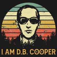 I Am Db Cooper Skydiving Funny Skydiver D.B. Cooper Doggie Tank thumb 4