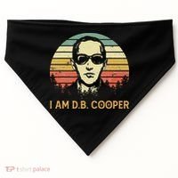 I Am Db Cooper Skydiving Funny Skydiver D.B. Cooper USA-Made Doggie Bandana thumb 0