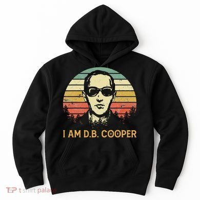 I Am Db Cooper Skydiving Funny Skydiver D.B. Cooper Hoodie