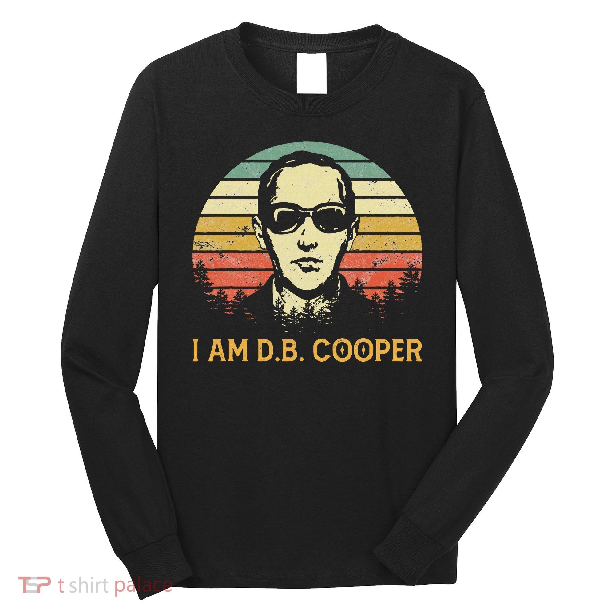 I Am Db Cooper Skydiving Funny Skydiver D.B. Cooper Long Sleeve Shirt