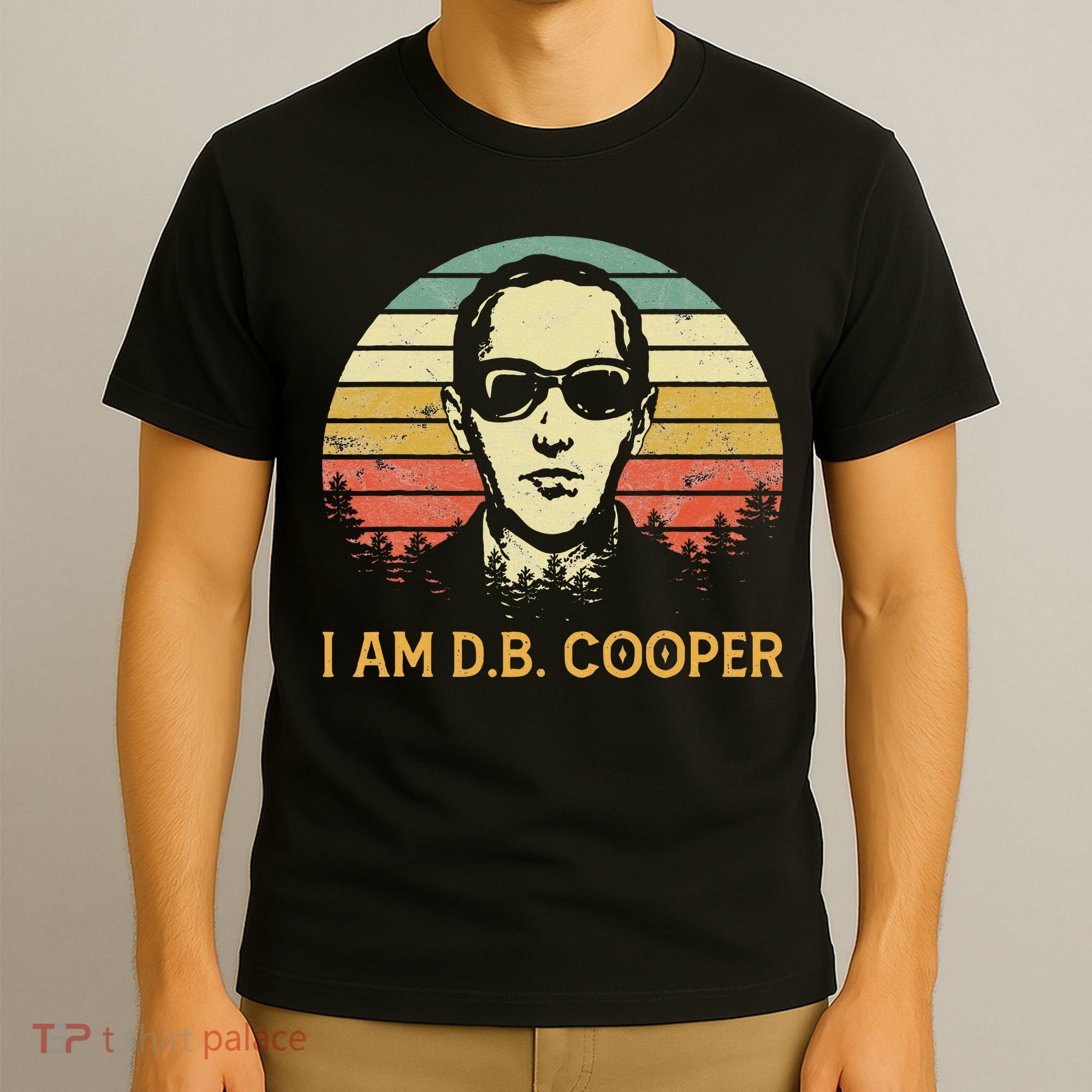 I Am Db Cooper Skydiving Funny Skydiver D.B. Cooper T-Shirt