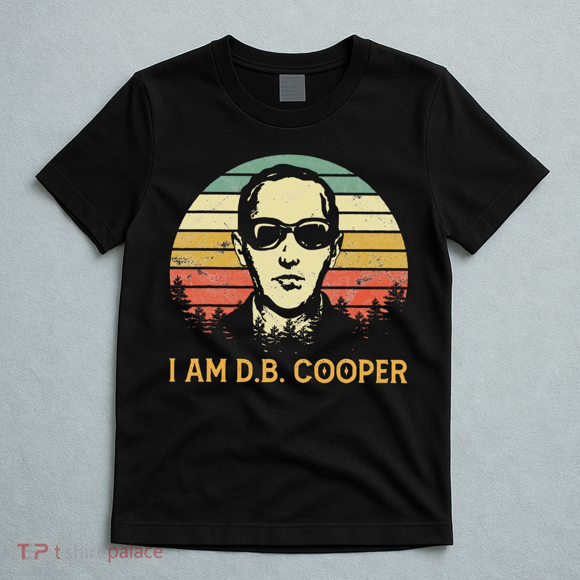 I Am Db Cooper Skydiving Funny Skydiver D.B. Cooper T-Shirt