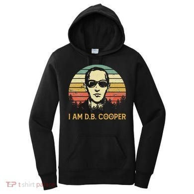I Am Db Cooper Skydiving Funny Skydiver D.B. Cooper Women's Hoodie