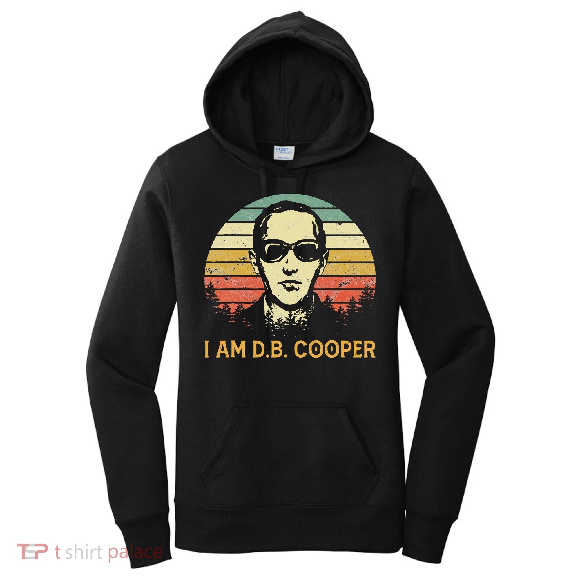 I Am Db Cooper Skydiving Funny Skydiver D.B. Cooper Women's Hoodie