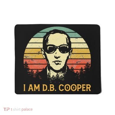 I Am Db Cooper Skydiving Funny Skydiver D.B. Cooper Mousepad