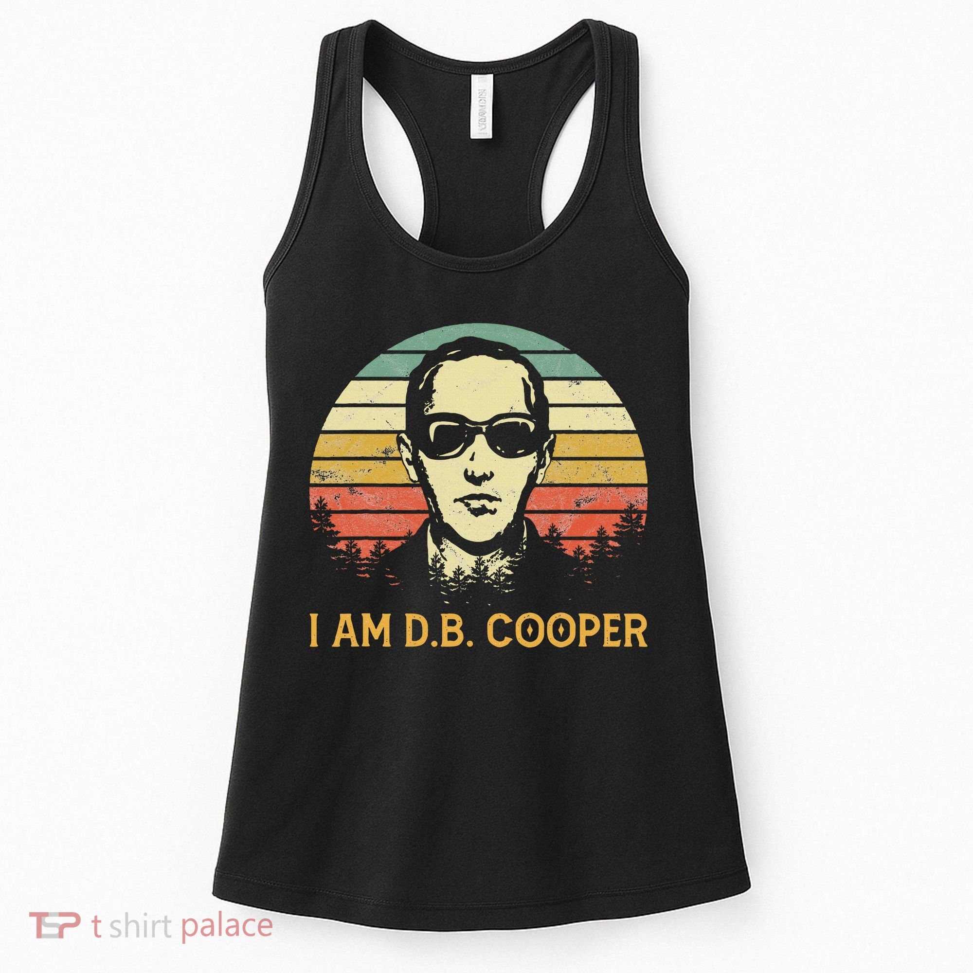 I Am Db Cooper Skydiving Funny Skydiver D.B. Cooper Women's Tank Top