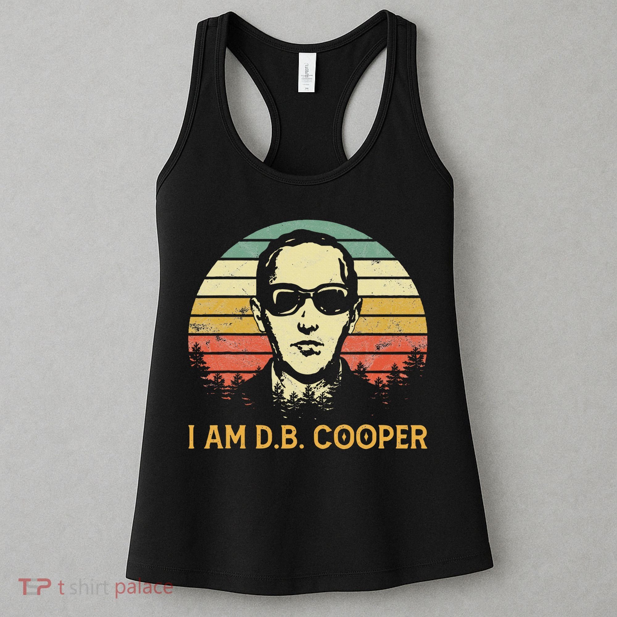 I Am Db Cooper Skydiving Funny Skydiver D.B. Cooper Women's Tank Top