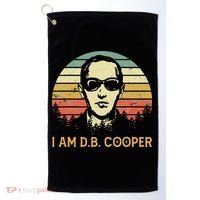 I Am Db Cooper Skydiving Funny Skydiver D.B. Cooper Golf Towel thumb 0