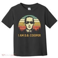 I Am Db Cooper Skydiving Funny Skydiver D.B. Cooper Toddler T-Shirt thumb 0