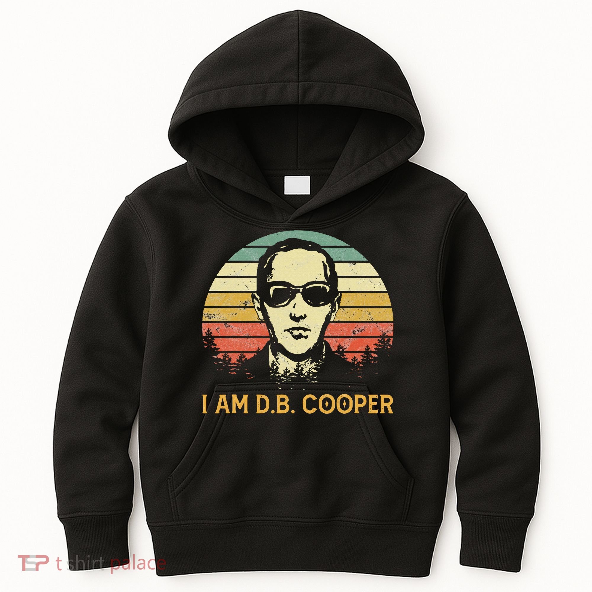 I Am Db Cooper Skydiving Funny Skydiver D.B. Cooper Kids Hoodie