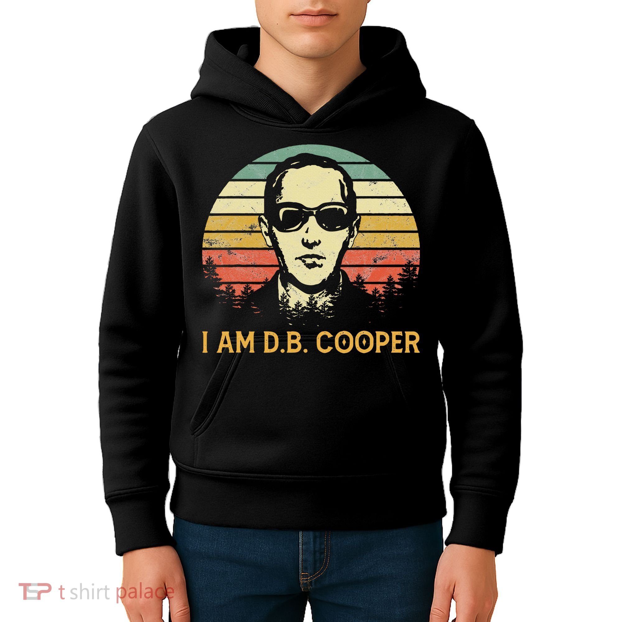 I Am Db Cooper Skydiving Funny Skydiver D.B. Cooper Kids Hoodie
