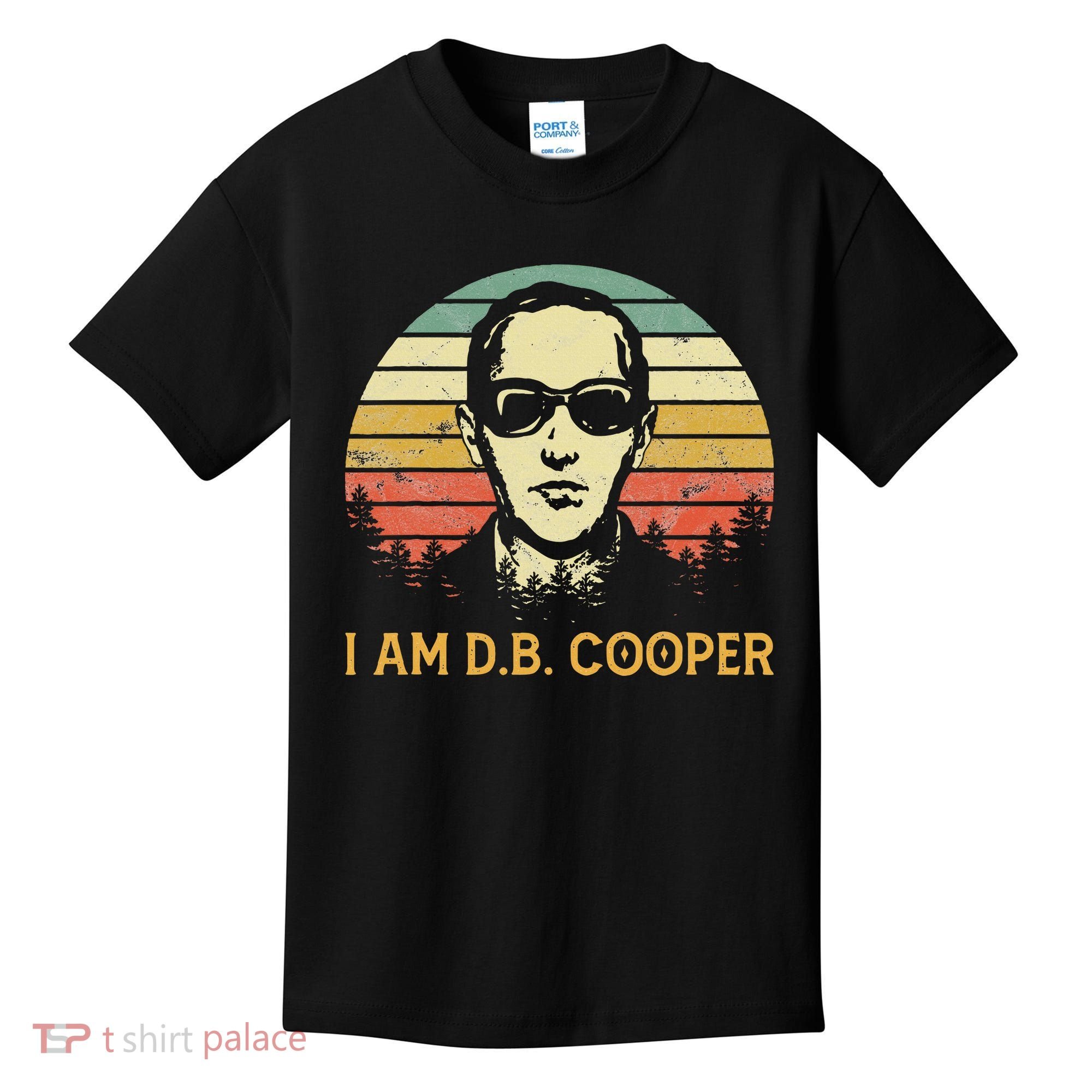 I Am Db Cooper Skydiving Funny Skydiver D.B. Cooper Kids T-Shirt