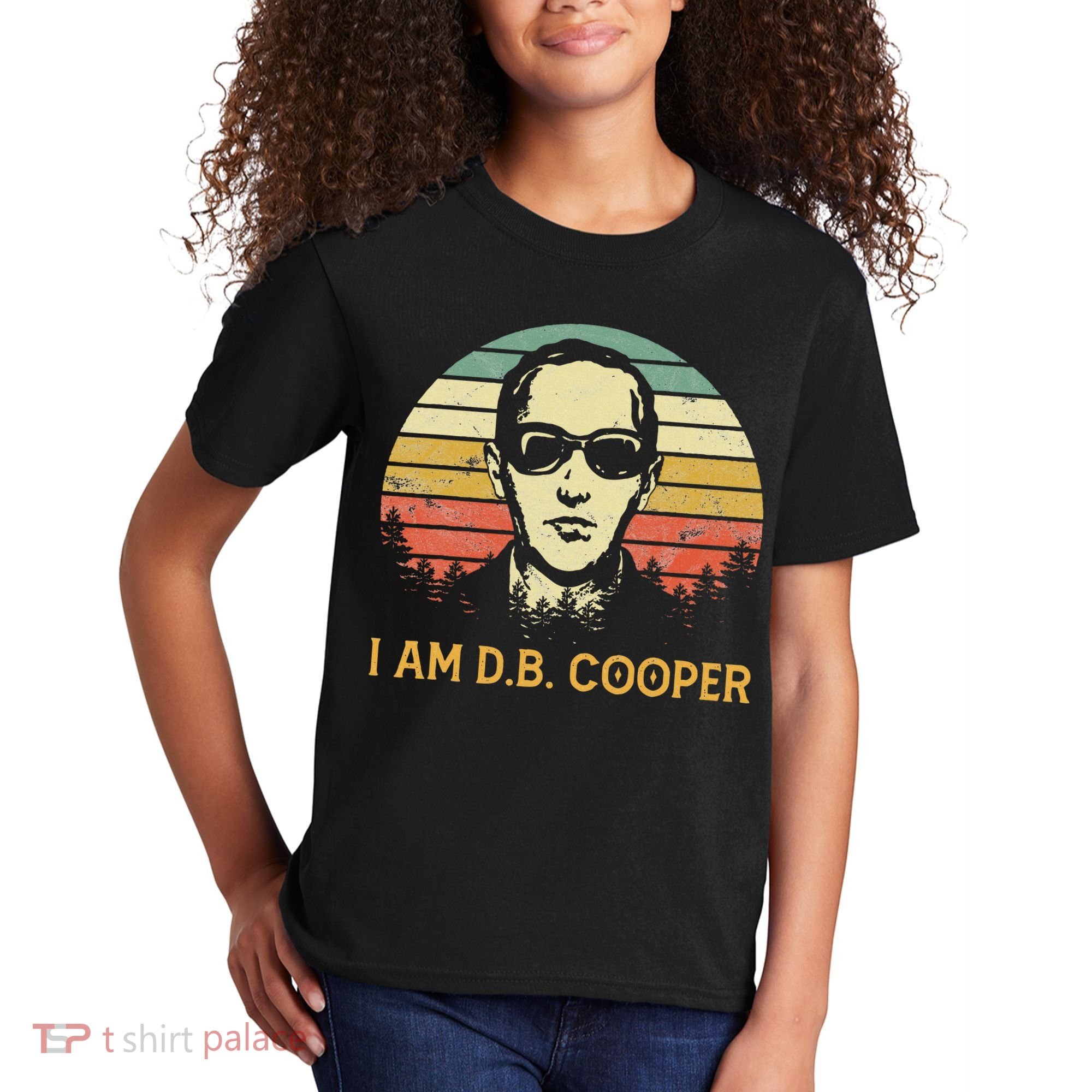 I Am Db Cooper Skydiving Funny Skydiver D.B. Cooper Kids T-Shirt