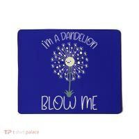 Im A Dandelion Blow Me Lazy Halloween Costume Funny Humor Gift Mousepad thumb 0