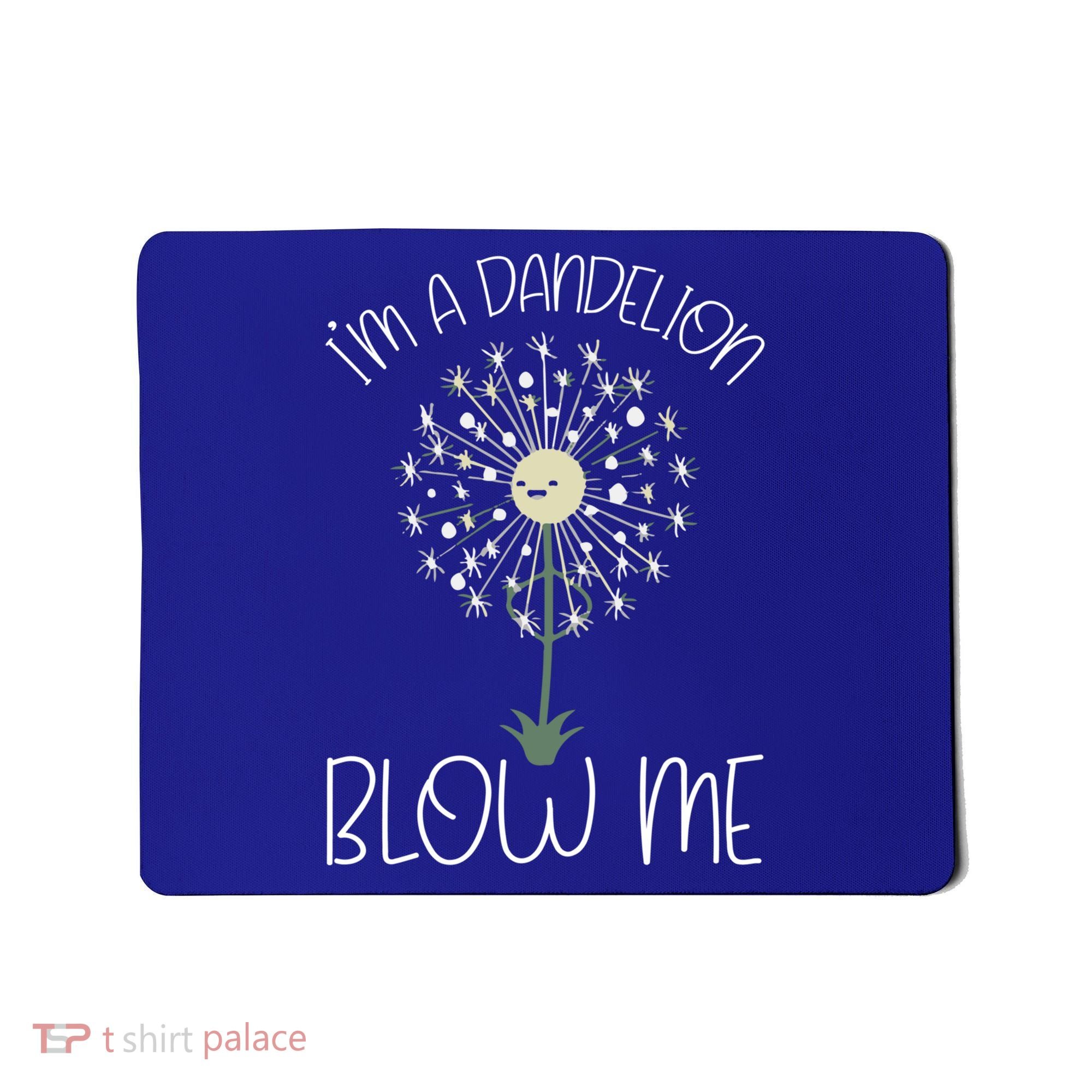 Im A Dandelion Blow Me Lazy Halloween Costume Funny Humor Gift Mousepad