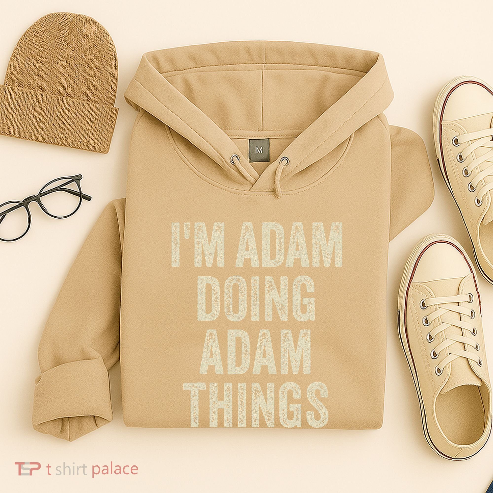 I'M ADAM DOING ADAM THINGS Funny Father's Day Dad Husband Hoodie