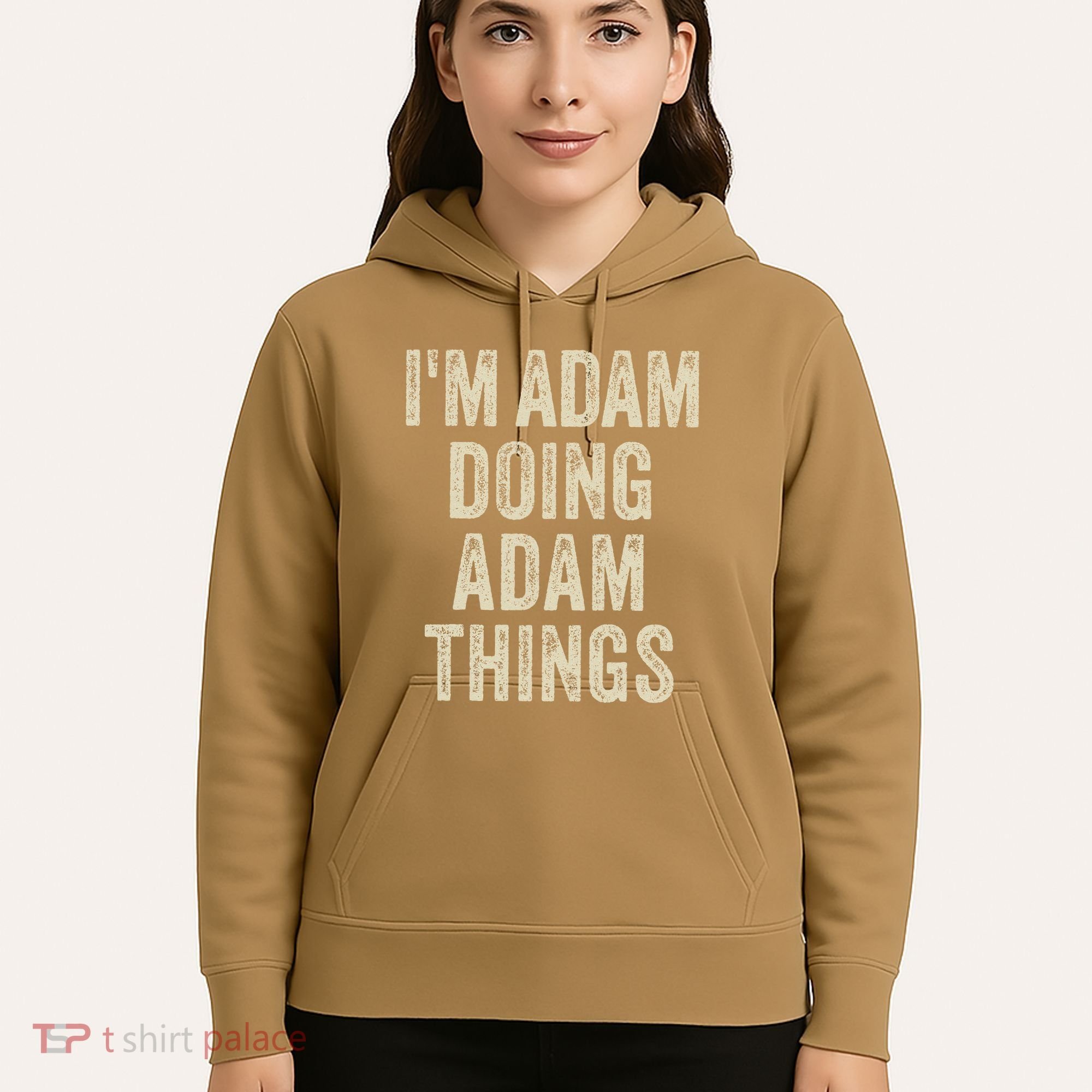 I'M ADAM DOING ADAM THINGS Funny Father's Day Dad Husband Hoodie