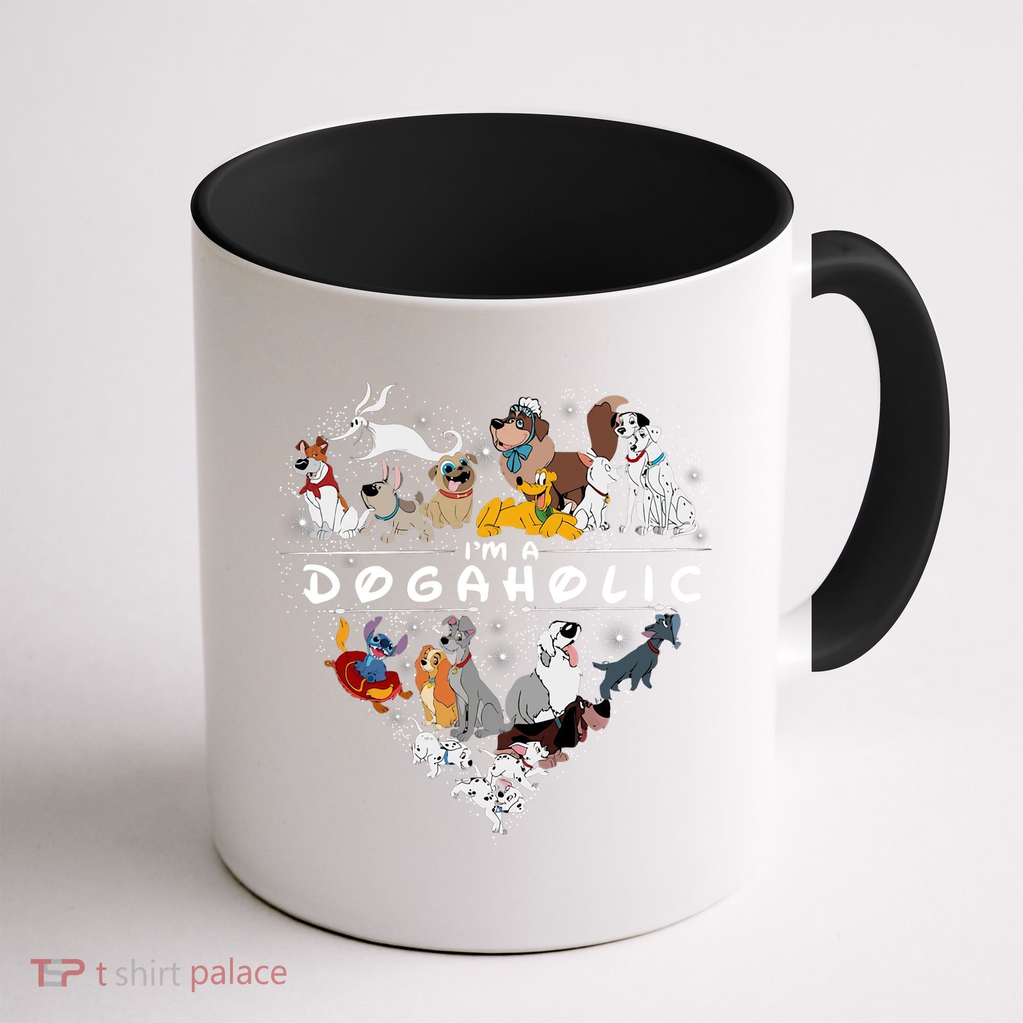 I'm A Dogaholic Dog Lover Heart Funny Trending Coffee Mug