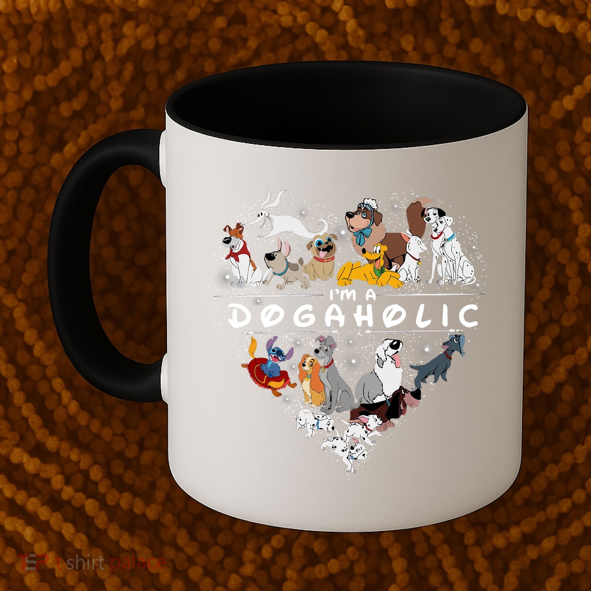 I'm A Dogaholic Dog Lover Heart Funny Trending Coffee Mug