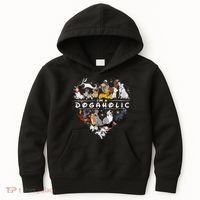 I'm A Dogaholic Dog Lover Heart Funny Trending Kids Hoodie thumb 0