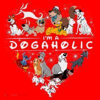 I'm A Dogaholic Dog Lover Heart Funny Trending Santa Hat thumb 1