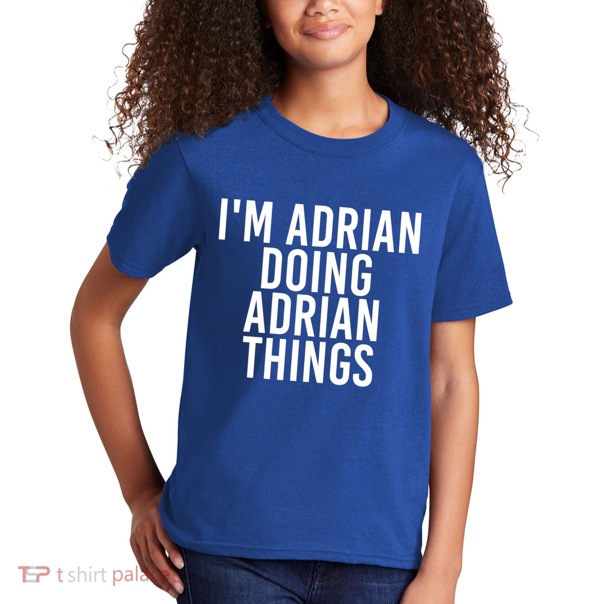 I'm Adrian Doing Adrian Things Funny Gift Idea Gift Kids T-Shirt