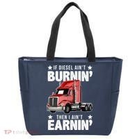I Ain't Earnin Truck Driver Tote Bag thumb 0