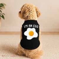 IM An Egg Costume Funny Halloween Present Fried Egg Doggie Tank thumb 2