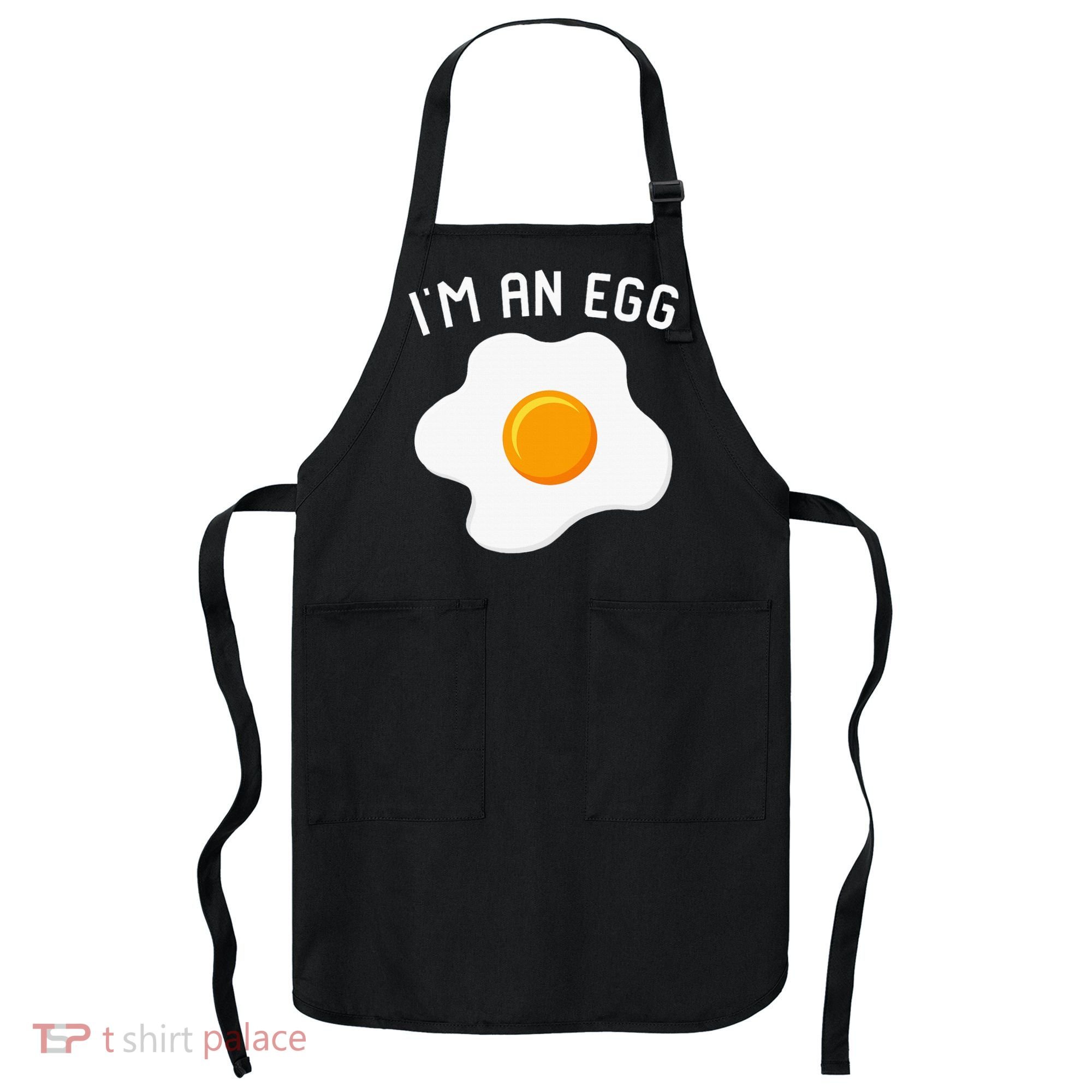 IM An Egg Costume Funny Halloween Present Fried Egg Apron